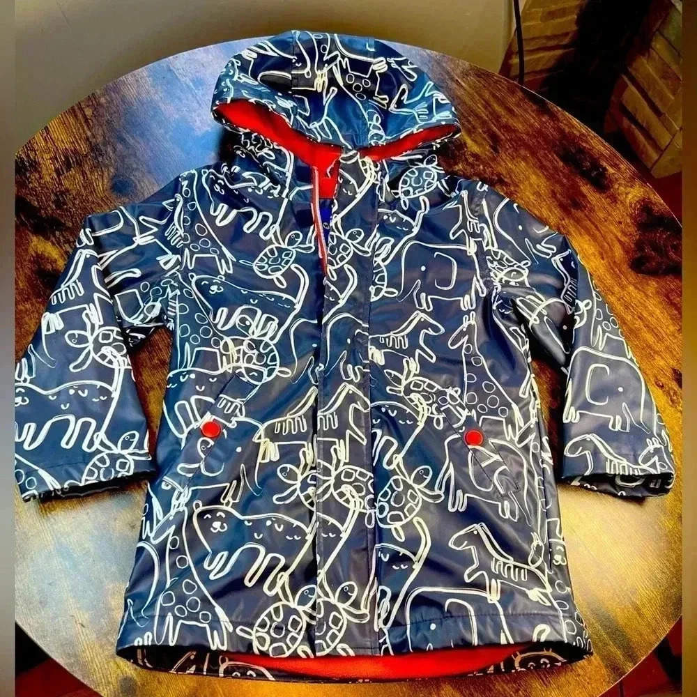 WIPPETTE kids | unisex child’s raincoat. Size: 4